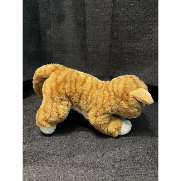 Ganz Webkinz Signature Tabby Cat Orange Stuffed Plush WKS1016 No Code Retired - Picture 2 of 9